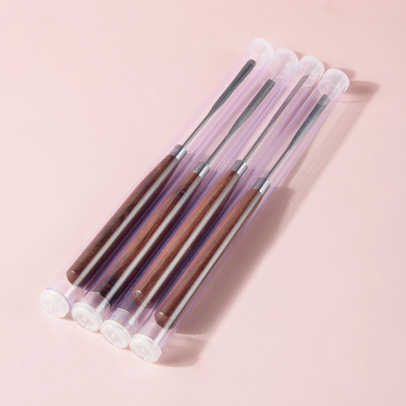 1 KOM Nail Art alat za miješanje od nehrđajućeg čelika, akrilni prah, tekući UV gel, žlica, lopatica, igla, olovka, profesionalni alati