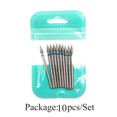 10db Gyémánt körömmaró manikűrhöz körömfúró szerszámok pedikűr elektromos gépi körömszerszámok körömfúró kefe sorja szerszámok
