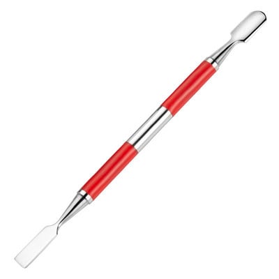 Gurač zanoktica od 2 komada Dvostrani gurači za nokte Lopatica Strugač za nokte Profesionalni alati za nokte od nehrđajućeg čelika za pedikuru