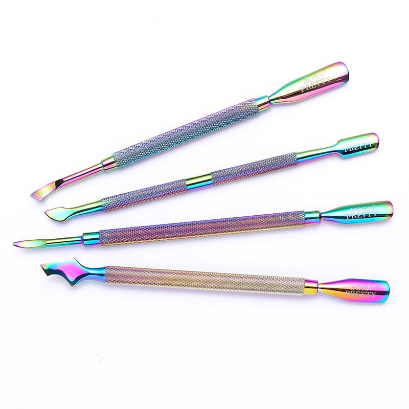 BORN PRETTY Gurač zanoktica s noktiju Škara za zanoktice od nehrđajućeg čelika Gurač za skidanje UV gela Alati za uređenje noktiju