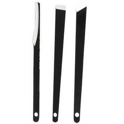 3 buc/set Cuțit pentru pedichiură pentru picioare Kit pentru tăierea unghiilor de la picioare Dispozitiv de îndepărtare a pielii moarte Calus Rasp File Shaver Unghii încarnate Cuticule Instrumente de îngrijire a picioarelor
