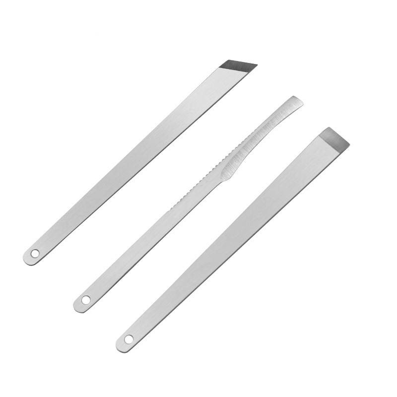 3 kom/set Nož za pedikuru Stopala Grizač za nokte Kit Odstranjivač mrtve kože Žuljeva Rašpica Brijač za urasle nokte Kutikula Alati za njegu stopala