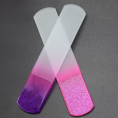 Staklena turpija za stopala za uklanjanje žuljeva mrtve kože Tvrda koža turpija za stopala Gradient Handle Turpija za pedikiranje Fast Beauty Foot Alat za nježna stopala