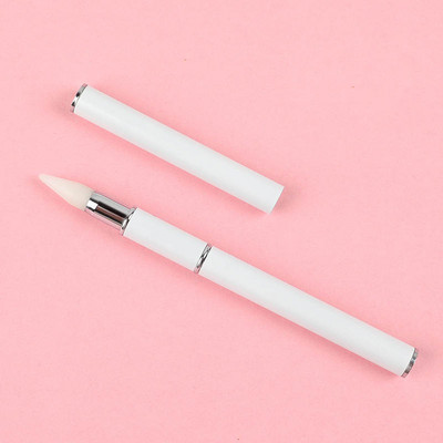 1kom Dvostruka olovka za crtanje noktiju Crystal Beads Ručka Skidač klinova sa vještačkim kamenčićima Voštana olovka Puder za manikuru Alati za uređenje noktiju NAB002