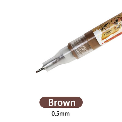 Nail Art Olovka za crtanje grafita Akrilna vodootporna linija za slikanje DIY cvijet 3D apstraktne linije Alati za nokte Pribor za manikuru