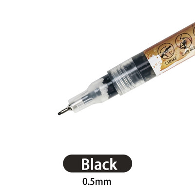 Nail Art Olovka za crtanje grafita Akrilna vodootporna linija za slikanje DIY cvijet 3D apstraktne linije Alati za nokte Pribor za manikuru