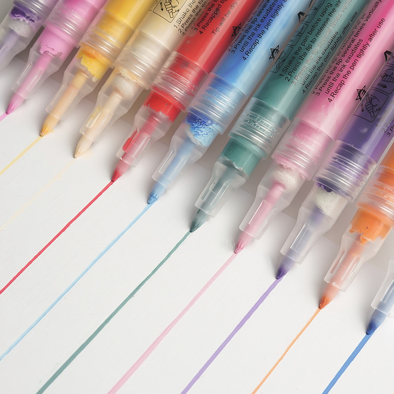 Nail Art Olovka za crtanje grafita Akrilna vodootporna linija za slikanje DIY cvijet 3D apstraktne linije Alati za nokte Pribor za manikuru