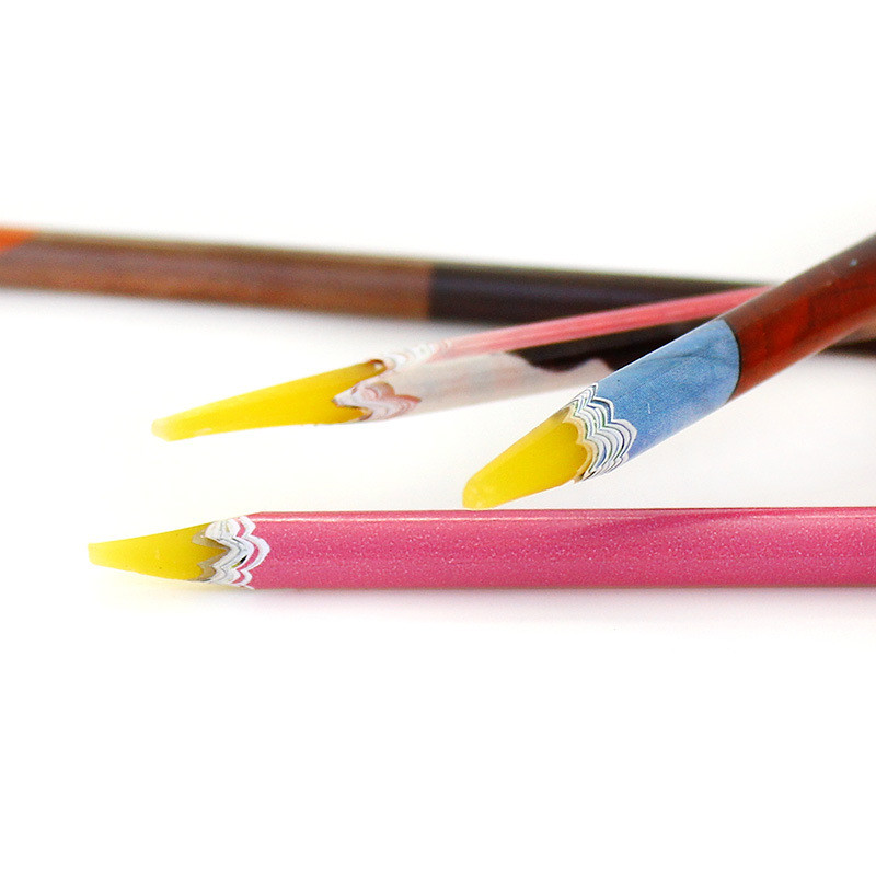 3 kom. Profesionalni alati za šaranje noktiju Bead Gems Studs Birač Alati za uređenje noktiju Voštana olovka Rhinestone Pick Up Dril Dril Štap