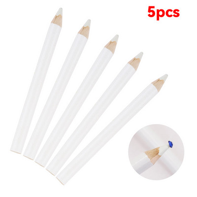 5 komada DIY Nail Art Rhinestones Gems Picking Crystal Dotting Alat Voštana olovka Drvena olovka Birač Rhinestones Nail Art Decoration