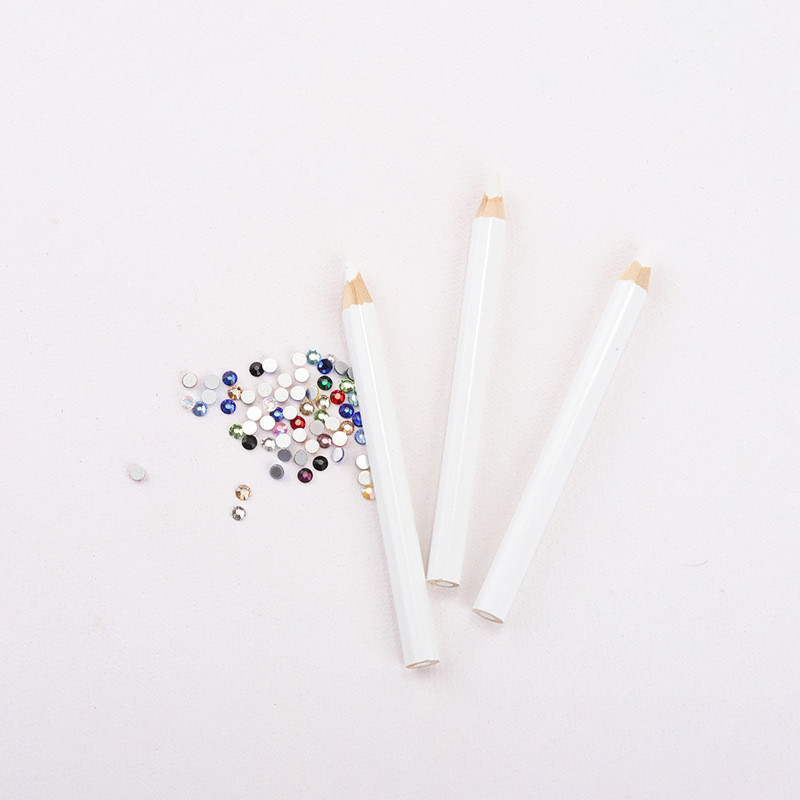 5 komada DIY Nail Art Rhinestones Gems Picking Crystal Dotting Alat Voštana olovka Drvena olovka Birač Rhinestones Nail Art Decoration