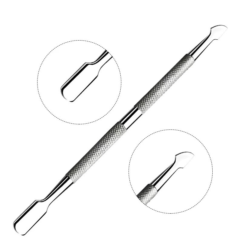 Alat za uklanjanje mrtve kože od nehrđajućeg čelika Nail Art Remover zanoktice Gusač za manikuru TU45889