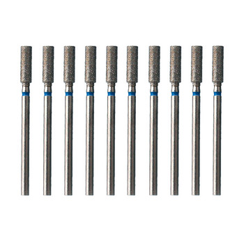 10 τμχ Diamond Nail Drill Bit Set Milling Cutter Ηλεκτρικά τρυπάνια μανικιούρ για μηχανή πεντικιούρ Burr Nail Art Equipment