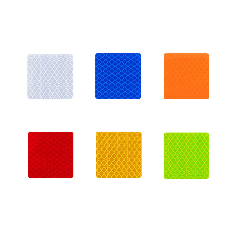 6PCS Автомобилни светлоотразителни предупредителни ленти Стикери Джанта Вежда Предупреждаващ светлинен рефлектор Защитен стикер за безопасност Автомобилни аксесоари