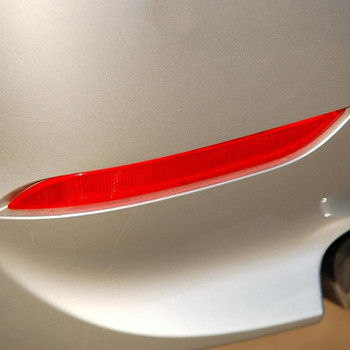 Αντικατάσταση ανακλαστήρα πίσω προφυλακτήρα αυτοκινήτου Φορητός ανακλαστήρας οπίσθιου προφυλακτήρα αριστερού δεξιού ανακλαστήρα ψευδούς φωτός ουράς για BMW E60 04-07