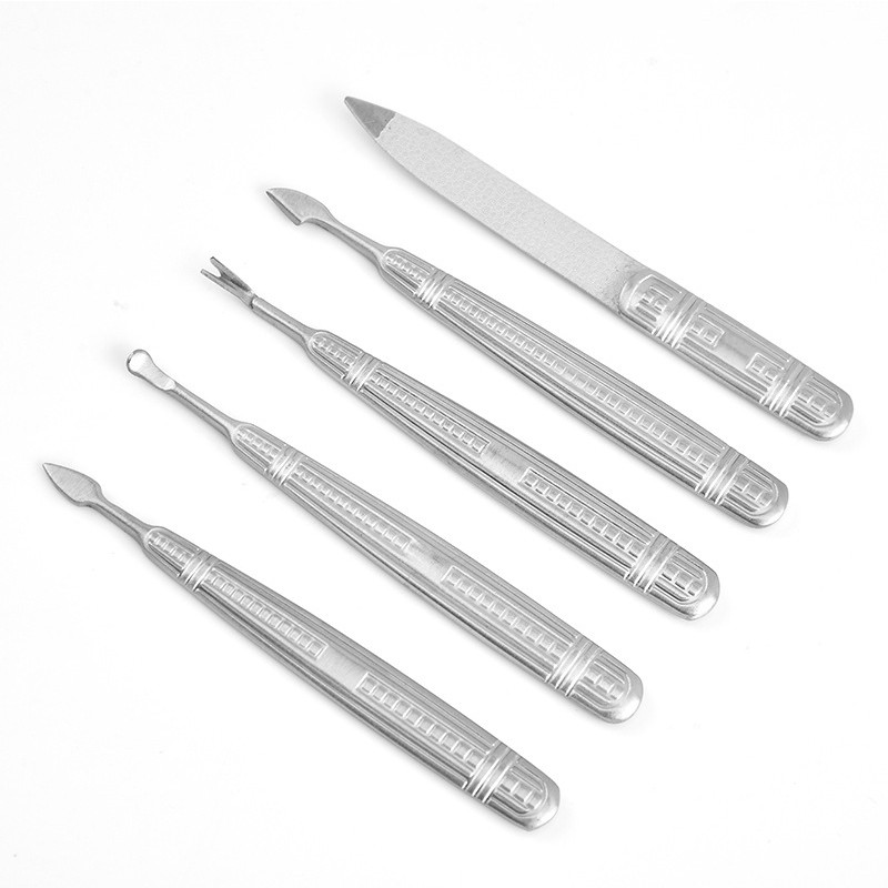 1 kom. Gurač zanoktica od nehrđajućeg čelika za manikuru 2021. Alati za nokte Turpija za umjetne nokte Neklizajući alat za uklanjanje zanoktica Dodaci