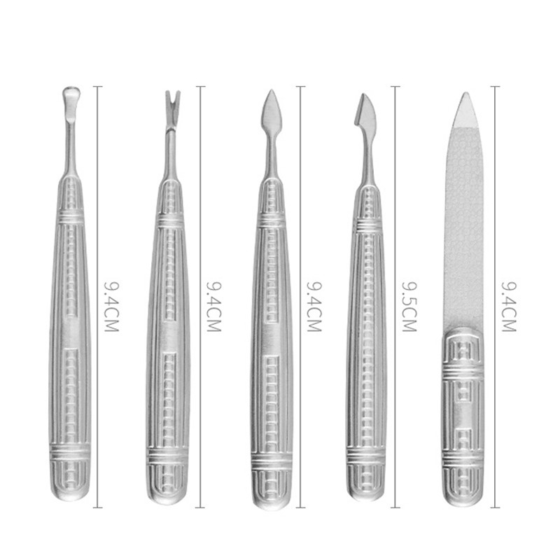 1 kom. Gurač zanoktica od nehrđajućeg čelika za manikuru 2021. Alati za nokte Turpija za umjetne nokte Neklizajući alat za uklanjanje zanoktica Dodaci