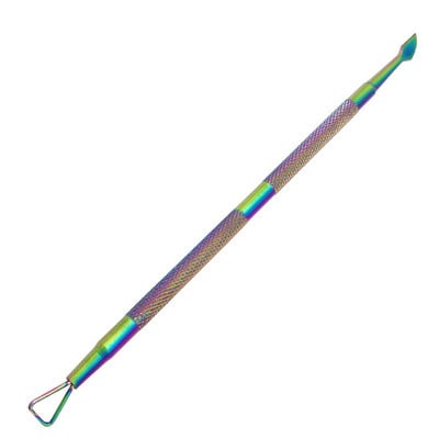1db Cuticle Push Rozsdamentes Acél 0,7*2,5MM Rod Stick Push Cuticle Dead Skin UV Gél Polish Push Manikűr eszköz Köröm Arthoz
