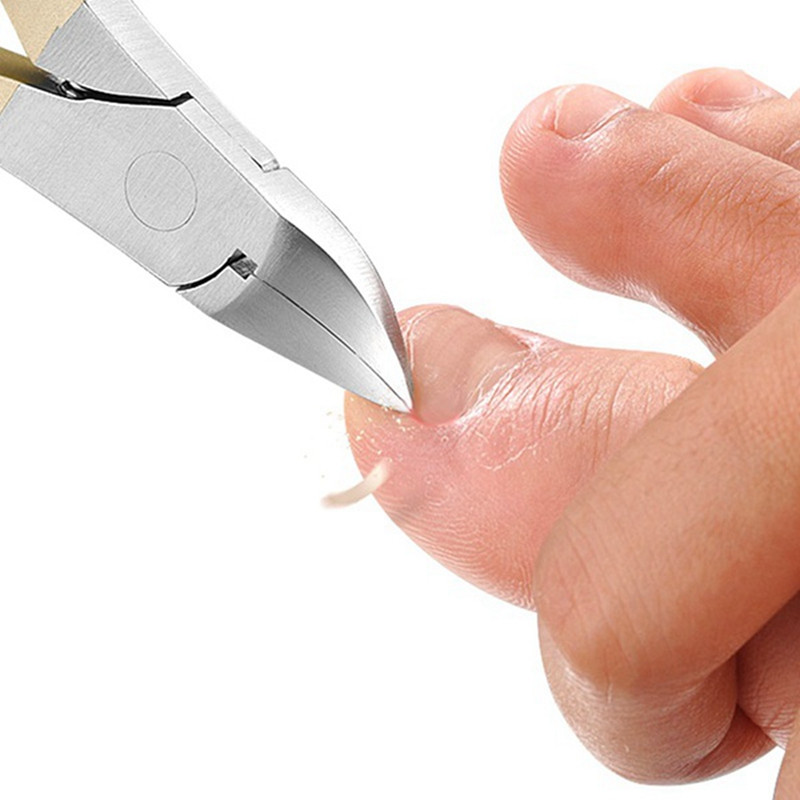 1 szett köröm kutikula fogó trimmerekkel Pusher manikűr lehúzóval és 5 db Dead Skin Fork trimmer peeling kés kutikulával