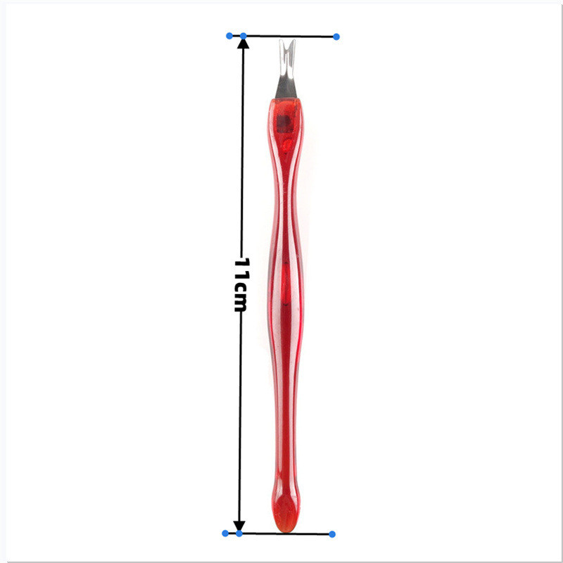 5 db Minőségi Dead Skin Fork Nipper Pusher trimmer bőrkeményedés kutikula eltávolító manikűr pedikűr rozsdamentes acél körömdíszítő eszközök