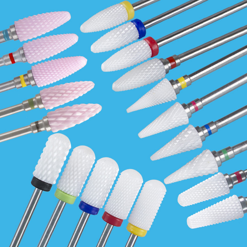 Glodalo za manikuru Svrdla za nokte Glodalo za korund Glodalo za pedikuru Mlaznice za nokte Uklanjanje pribora za gel lak