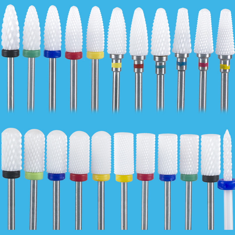 Glodalo za manikuru Svrdla za nokte Glodalo za korund Glodalo za pedikuru Mlaznice za nokte Uklanjanje pribora za gel lak