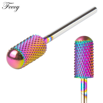 5 U 1 Dvosmjerna konusna svrdla za nokte od tvrdog metala Pribor za svrdla od tvrdog metala Glodalo za stroj za manikuru Uklanjanje gela