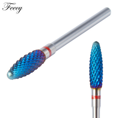 5 U 1 Dvosmjerna konusna svrdla za nokte od tvrdog metala Pribor za svrdla od tvrdog metala Glodalo za stroj za manikuru Uklanjanje gela