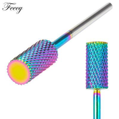 5 U 1 Dvosmjerna konusna svrdla za nokte od tvrdog metala Pribor za svrdla od tvrdog metala Glodalo za stroj za manikuru Uklanjanje gela