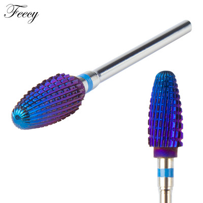 5 U 1 Dvosmjerna konusna svrdla za nokte od tvrdog metala Pribor za svrdla od tvrdog metala Glodalo za stroj za manikuru Uklanjanje gela