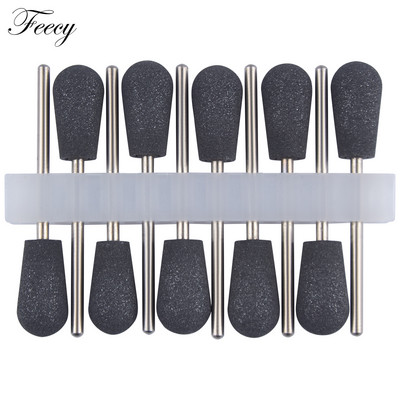 10 kom svrdla za nokte Silikonsko glodalo za manikuru Električne turpije Strojni pribor Pufer za nokte Brusilica za poliranje