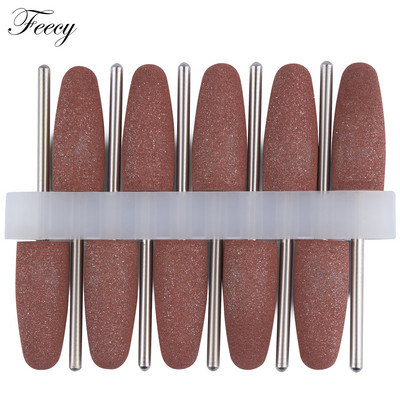 10 kom svrdla za nokte Silikonsko glodalo za manikuru Električne turpije Strojni pribor Pufer za nokte Brusilica za poliranje