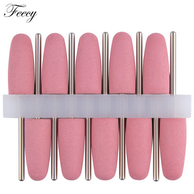 10 kom svrdla za nokte Silikonsko glodalo za manikuru Električne turpije Strojni pribor Pufer za nokte Brusilica za poliranje