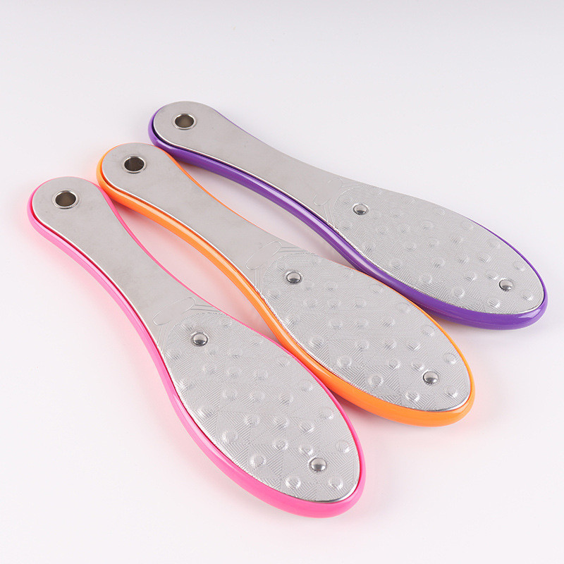 Εργαλεία περιποίησης ποδιών για πεντικιούρ Λίμα ποδιών Rasps Callus Dead Foot Skin Remover Set από ανοξείδωτο ατσάλι Επαγγελματικά δύο όψεων