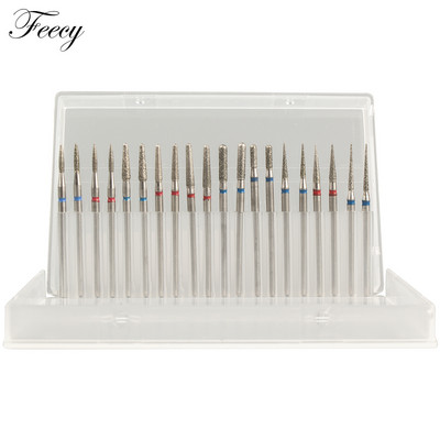 10 τμχ φρέζα για μανικιούρ Σετ τρυπάνια νυχιών από κεραμικό καρβίδιο για αφαίρεση βερνικιού τζελ Τρυπάνι μηχανής μανικιούρ πεντικιούρ