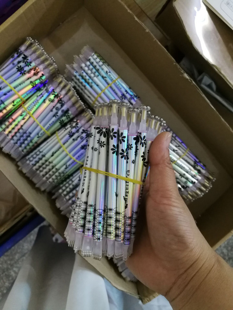 Nail Art Magnet Stick Mačje oči Dvostruki Magnet Polish UV Gel Snažna magnetska olovka Alati za manikuru 3 boje Magnetski štapić za nokte