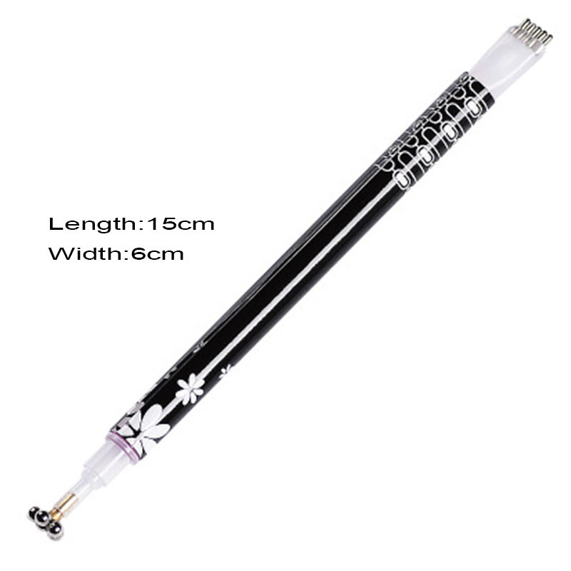 Nail Art Magnet Stick Mačje oči Dvostruki Magnet Polish UV Gel Snažna magnetska olovka Alati za manikuru 3 boje Magnetski štapić za nokte