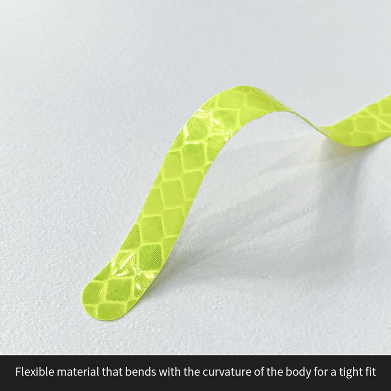 20 бр. Високо отразяващ стикер за главина на колелото на автомобила Универсална рефлексна лента Светлоотразителна лента за автомобилен багажник Мотоциклет SUV Нощно шофиране