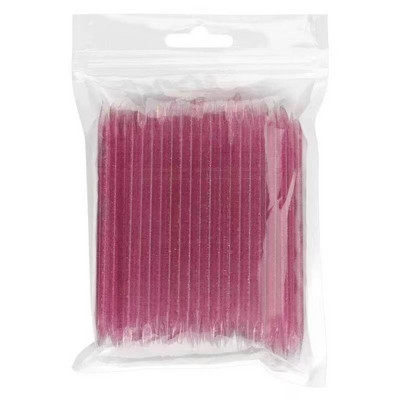 50/PACK Professzionális körömpontozó szerszám 9,5x0,4 cm-es, kétfejű gyöngyök drágakövek, csapszedő kutikula toló felszedőpont fúró 7 szín