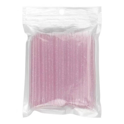 50/PACK Professzionális körömpontozó szerszám 9,5x0,4 cm-es, kétfejű gyöngyök drágakövek, csapszedő kutikula toló felszedőpont fúró 7 szín