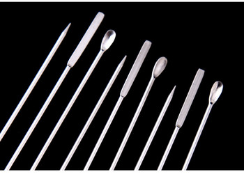 1PCs Nail Art Stirring Rod Tools Акрилен прах Течен UV гел Лъжица Шпатула Pin Dotting Pen Лепило за нокти Инструмент за маникюр за нокти