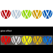 Εξωτερική διακόσμηση αυτοκινήτου Ανακλαστικό αυτοκόλλητο Αυτόματο πίσω καπό πορτμπαγκάζ Προειδοποιητικές ταινίες Αυτοκόλλητα για GOLF 5 6 7 Tiguan CC GTI POLO Passat Sagitar