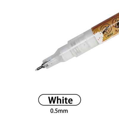 Μανικιούρ Εργαλεία ομορφιάς Nail Art Drawing Στυλό Γκράφιτι Ακρυλικό Αδιάβροχο Επενδύσεις Ζωγραφικής DIY Flower 3D Abstract Lines Nail Art Beauty Tools
