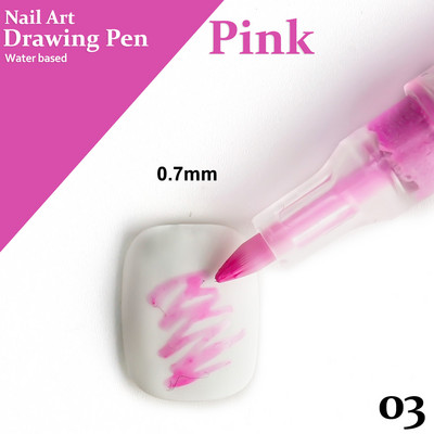 Μανικιούρ Εργαλεία ομορφιάς Nail Art Drawing Στυλό Γκράφιτι Ακρυλικό Αδιάβροχο Επενδύσεις Ζωγραφικής DIY Flower 3D Abstract Lines Nail Art Beauty Tools