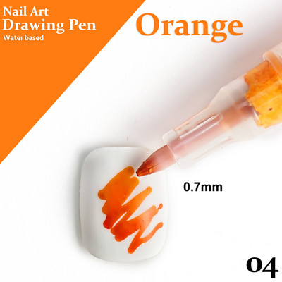 Μανικιούρ Εργαλεία ομορφιάς Nail Art Drawing Στυλό Γκράφιτι Ακρυλικό Αδιάβροχο Επενδύσεις Ζωγραφικής DIY Flower 3D Abstract Lines Nail Art Beauty Tools