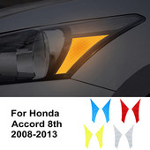 Filmske naljepnice za prednja svjetla automobila za vozilo Honda Accord 8. generacije, modificirano vanjsko upozorenje, ukrasne naljepnice, dodaci za automobile