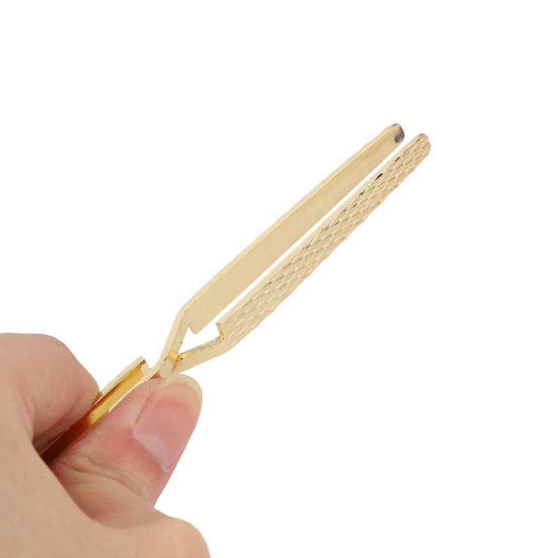 Gurač zanoktica s dvostrukim krajem Lagane pincete za oblikovanje noktiju Elegantan izgled Sigurnost za kozmetičke salone za manikuru