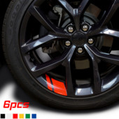 6 gab. Automašīnas riteņu loku vinila uzlīmes sacīkšu riteņu rumbas uzlīmes Toyota corolla chr Kia Sportage Rio Ceed Sorento Renault Megane