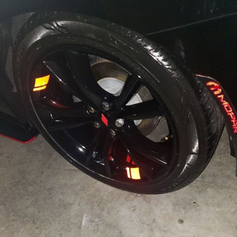 6 tk auto velje vinüülkleebised võidusõiduratta rummu kleebised Toyota corolla chr Kia Sportage Rio Ceed Sorento Renault Megane jaoks