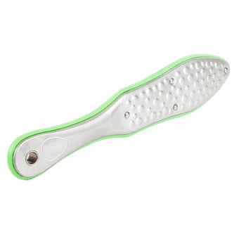 ELECOOL Διπλής όψεως λίμα ράσπου ποδιών Dead Skin Dead Skin Callus Remover Pedicure Feet Files Tools Επαγγελματικά εργαλεία περιποίησης ποδιών Χρώμα τυχαία