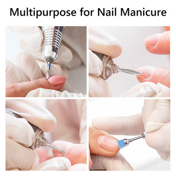 Diamond Cuticle Nail Cuticle for E-File Manicure Nail Drill Bits 3/32\